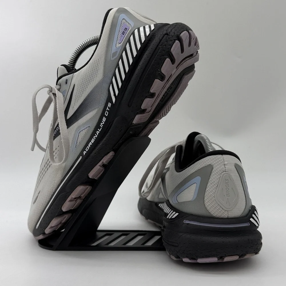 Brooks Adrenaline GTS Men’s Running Shoes in Light Gray and Black - Picture 4 of 16